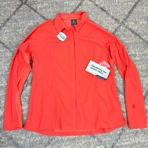 SIERRA DESIGNS WOMEN UPF 35 SHIRT GOBI DESERT LONG SLEEVE TRAVEL SUN